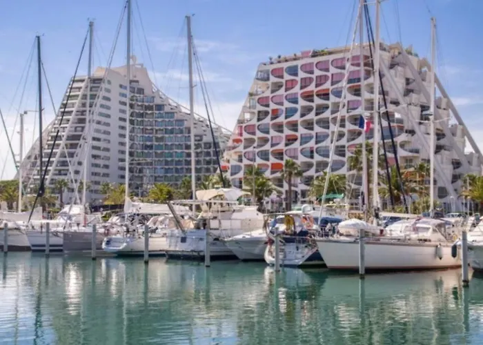 Grande Motte Studio Cabine Parking Clim Plage 500M